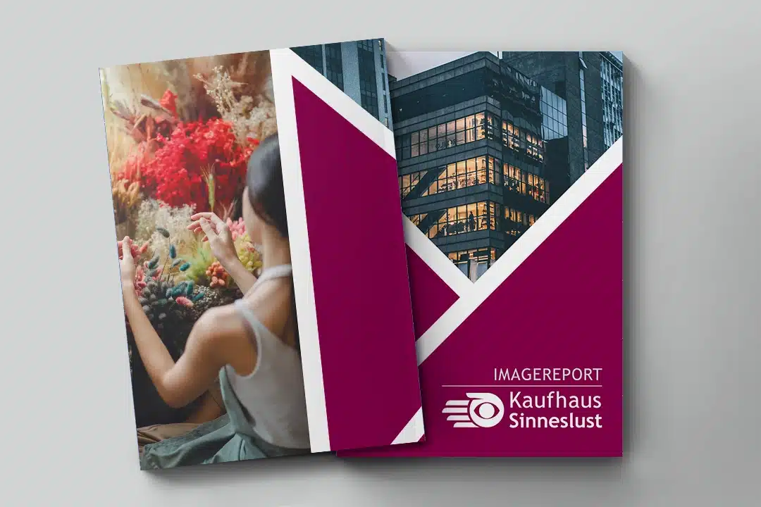 Grafikdesign 7 Grafikdesign - Printmedien Cover Imagereport Kaufhaus Sinneslust