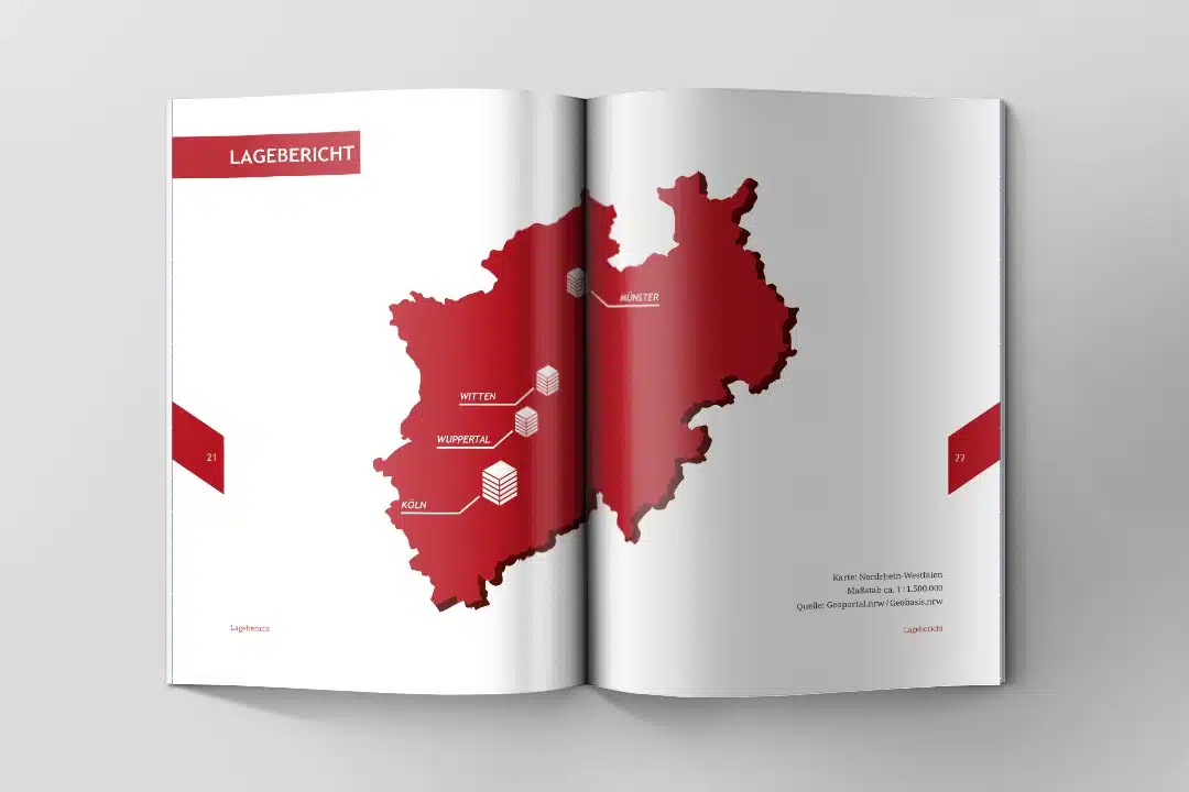 Grafikdesign 6 Grafikdesign - Printmedien Grafik Standorte Imagereport Kaufhaus Sinneslust