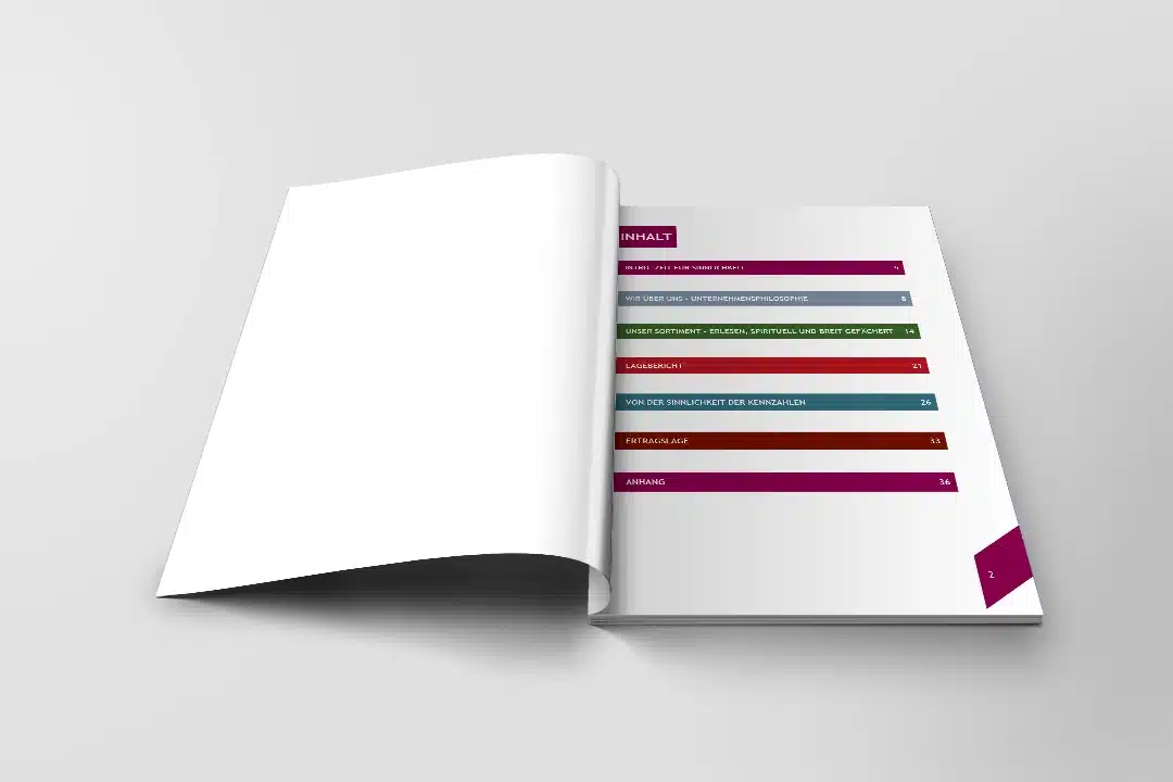 Grafikdesign 4 Grafikdesign - Printmedien Inhaltsverzeichnis Imagereport Kaufhaus Sinnenslust